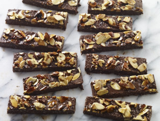 dark chocolate coconut almond bars